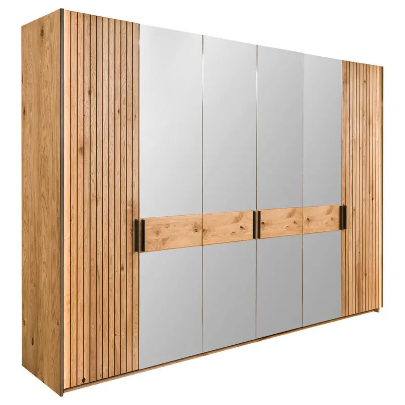 Dreht&uuml;renschrank in Eichefarben