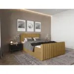 XXXLutz Lauterach - Ihr M&ouml;belhaus bei Bregenz Boxbett 140/200 cm in Senfgelb