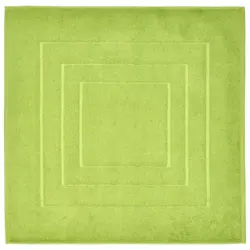 Badematte Hellgr&uuml;n 60/60 cm