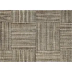 Flachwebeteppich 140/200 cm Canvas Braun