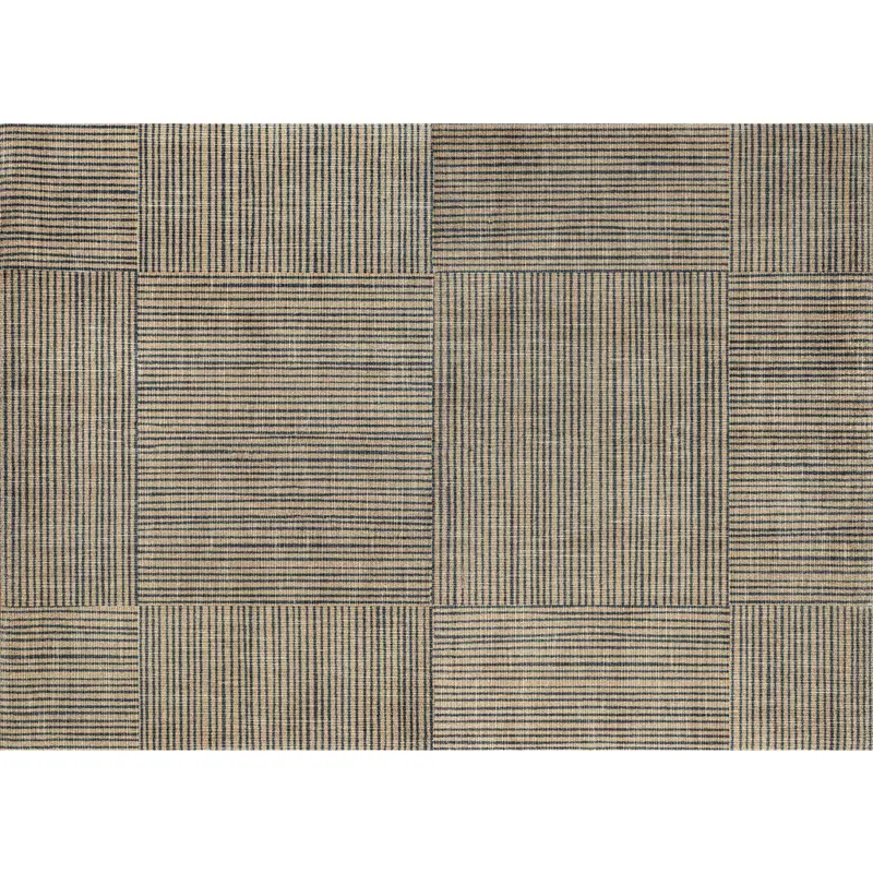 Flachwebeteppich 140/200 cm Canvas Braun