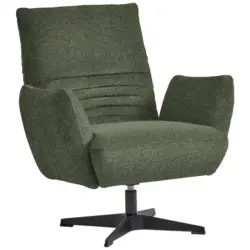 Sessel in Boucl&eacute; Gr&uuml;n