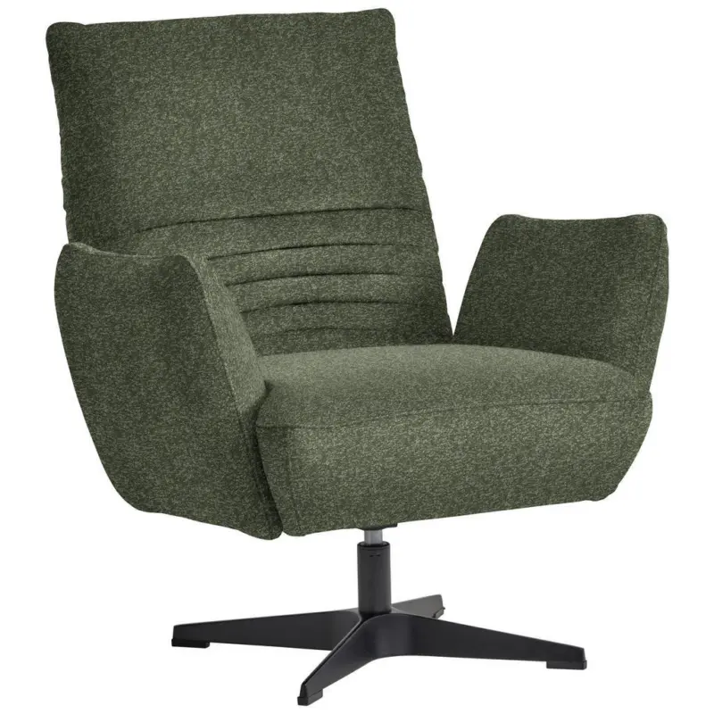 Sessel in Boucl&eacute; Gr&uuml;n