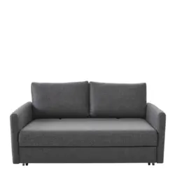 Schlafsofa Elements in Flachgewebe Grau
