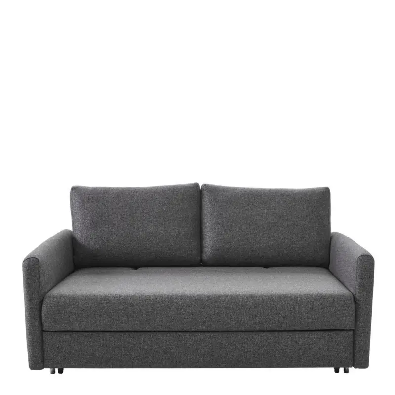 Schlafsofa Elements in Flachgewebe Grau