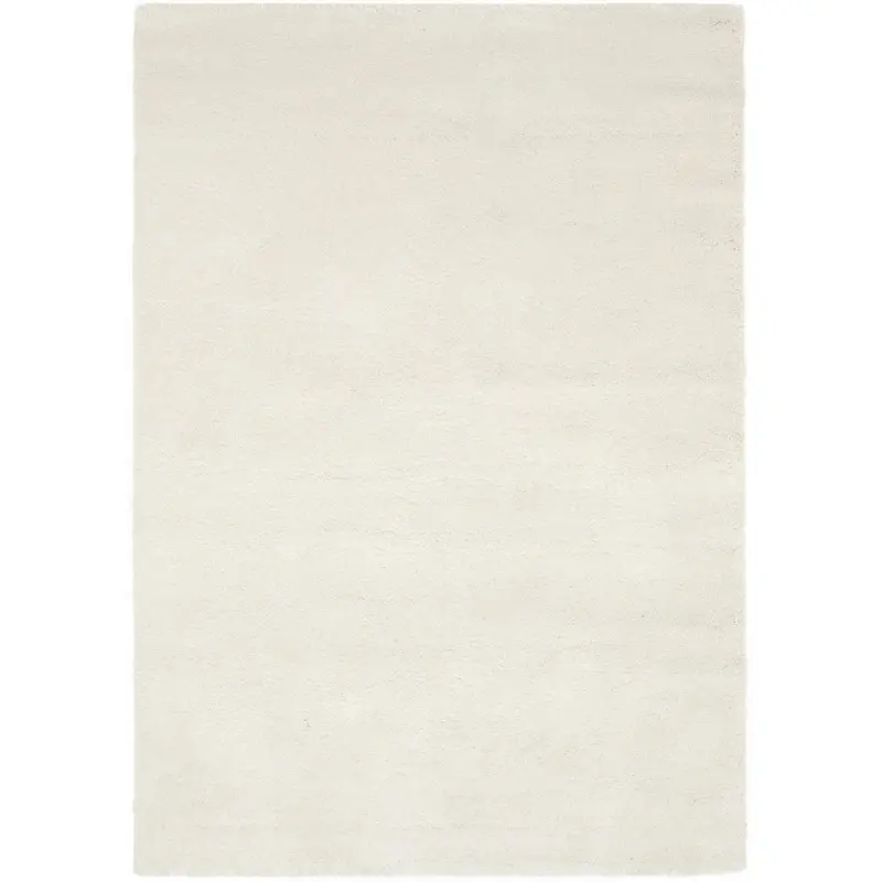 Webteppich 160 cm Wei&szlig;