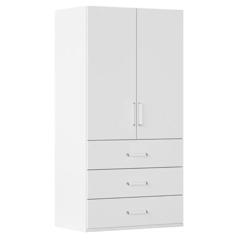 Dreht&uuml;renschrank in Wei&szlig;