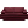Schlafsofa Bruno in Weinrot
