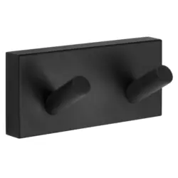 Handtuchhaken in Schwarz