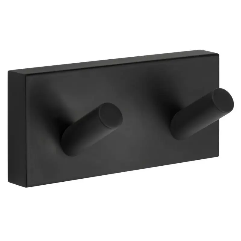 Handtuchhaken in Schwarz