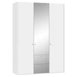 Kleiderschrank in Wei&szlig;