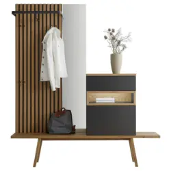 Garderobe 4-teilig in 180/202,8/35 cm