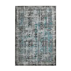 Vintage-Teppich 160/230 cm Ariya Blau