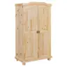 Dreht&uuml;renschrank in Kieferfarben
