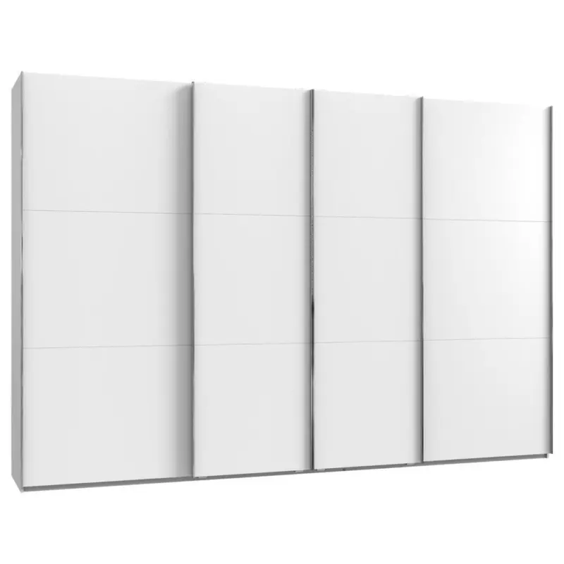 Schwebet&uuml;renschrank in Wei&szlig;