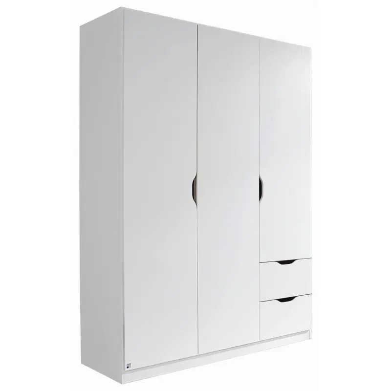 Dreht&uuml;renschrank 136/197/54 cm 3-t&uuml;rig