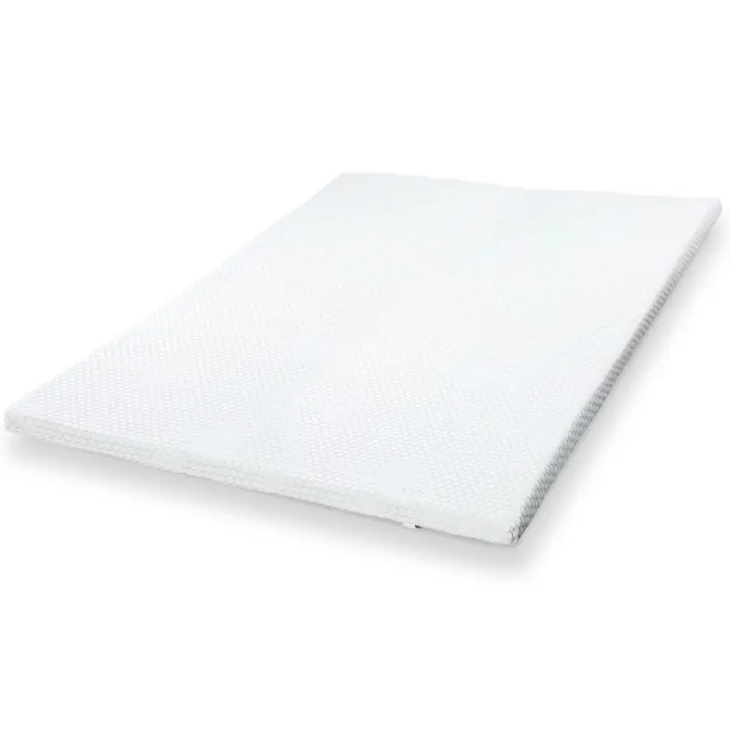 Topper aus viskoelastischem Schaum 150 x 195 cm | Matratzenauflage 6 cm