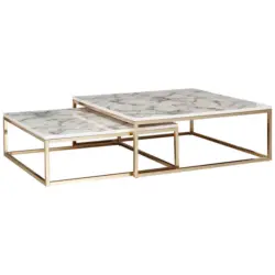 Couchtisch in Holzwerkstoff 75/75/27 cm