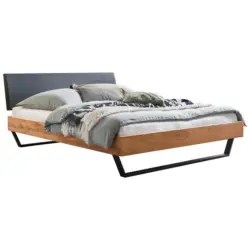 Bett 140/200 cm in Eichefarben