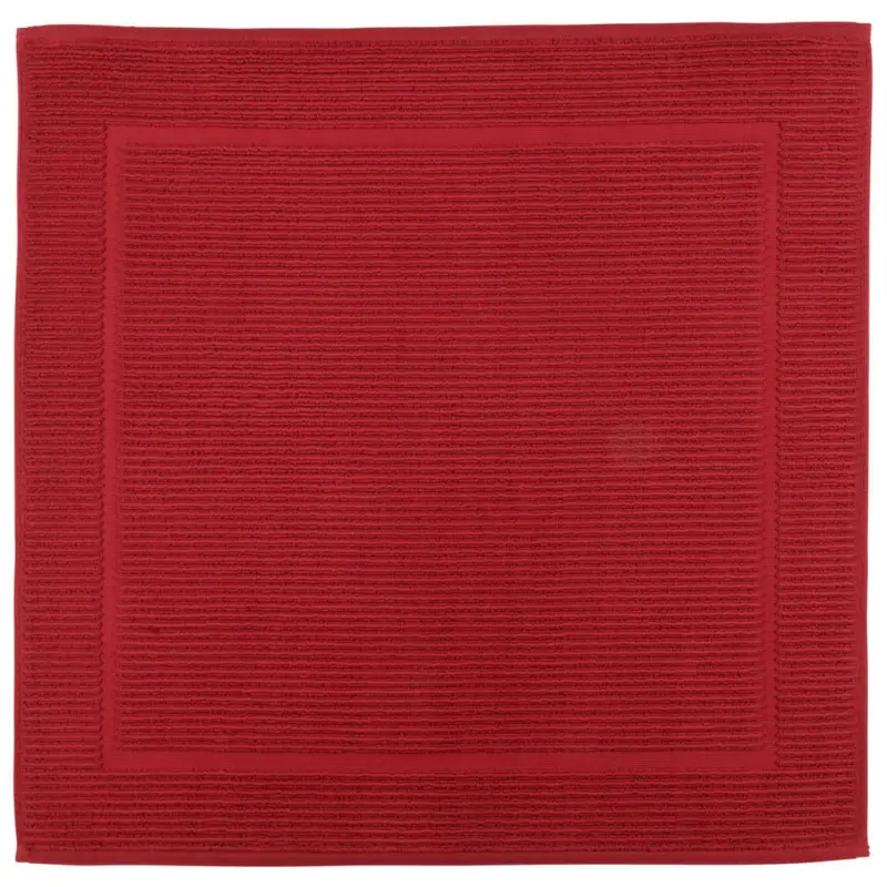 Badematte Kirschbaumfarben, Bordeaux 50/60 cm