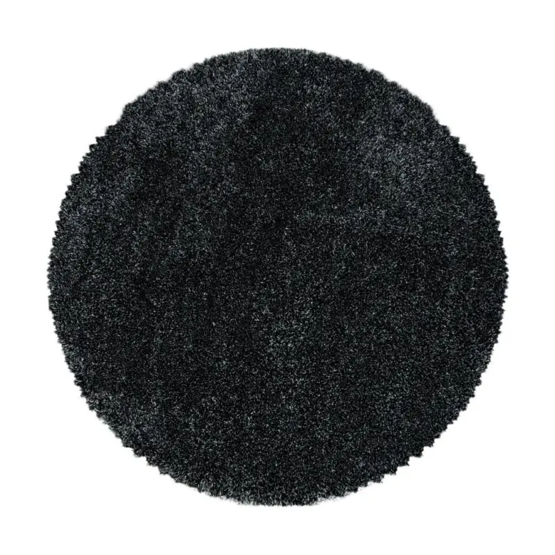 Hochflorteppich 160 cm Fluffy 3500 Athrazit Anthrazit