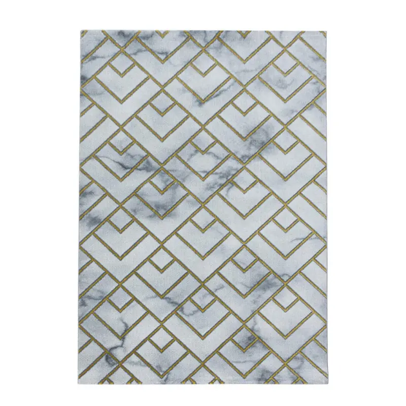 Webteppich 140/200 cm Naxos 3813 gold Goldfarben