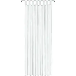 Schlaufenvorhang transparent