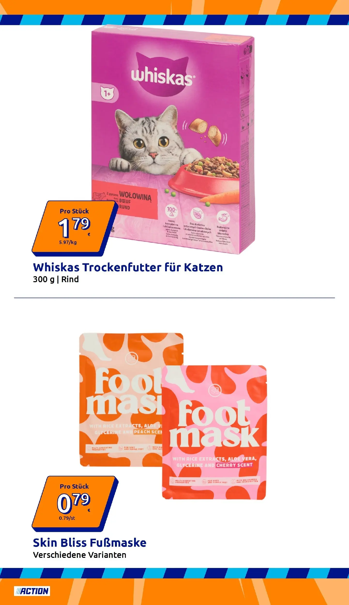 Action - Action: Kleine Preise, große Freude ab 05.05.2026 → Angebote nächste Woche | Seite: 4 | Produkte: Whiskas, Fußmaske