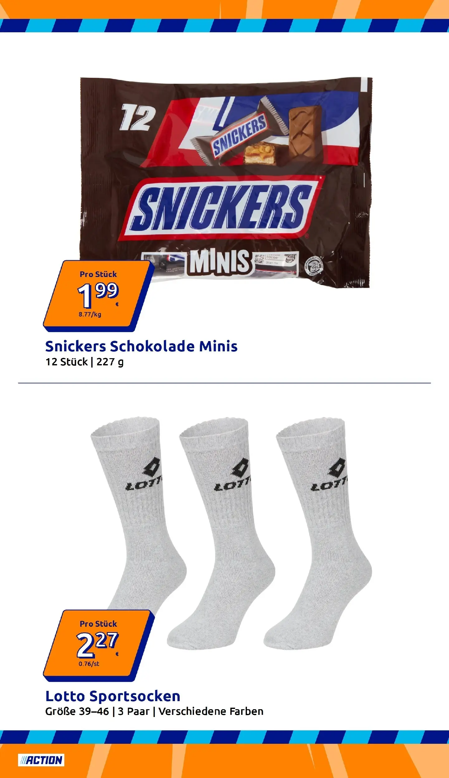 Action - Action: Kleine Preise, große Freude ab 05.05.2026 → Angebote nächste Woche | Seite: 14 | Produkte: Schokolade, Snickers