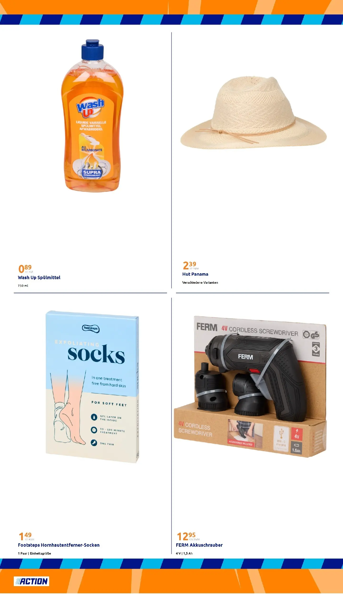 Action - Action: Kleine Preise, große Freude ab 05.05.2026 → Angebote nächste Woche | Seite: 21 | Produkte: USB, Akkuschrauber, Hut