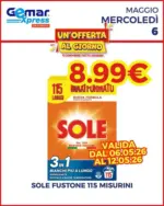 Gemar Detersivi Un'offerta al giorno - al 12.05.2026