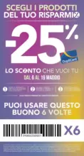 Regina Grandi Magazzini -25% - al 19.05.2026