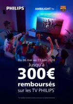 Pulsat Jusqu&rsquo;&agrave; 300&euro; rembours&eacute;s sur les TV PHILIPS - au 23.06.2026