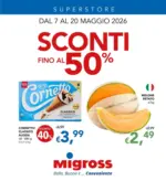 Migross Superstore Sconti fino al 50% - al 20.05.2026
