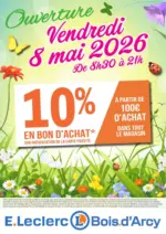 E.Leclerc OUV. VENDREDI 8 MAI 2026 - au 08.05.2026