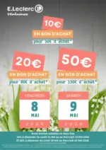 E.Leclerc OPERATION BON DACHAT PAR PALIER - au 20.05.2026