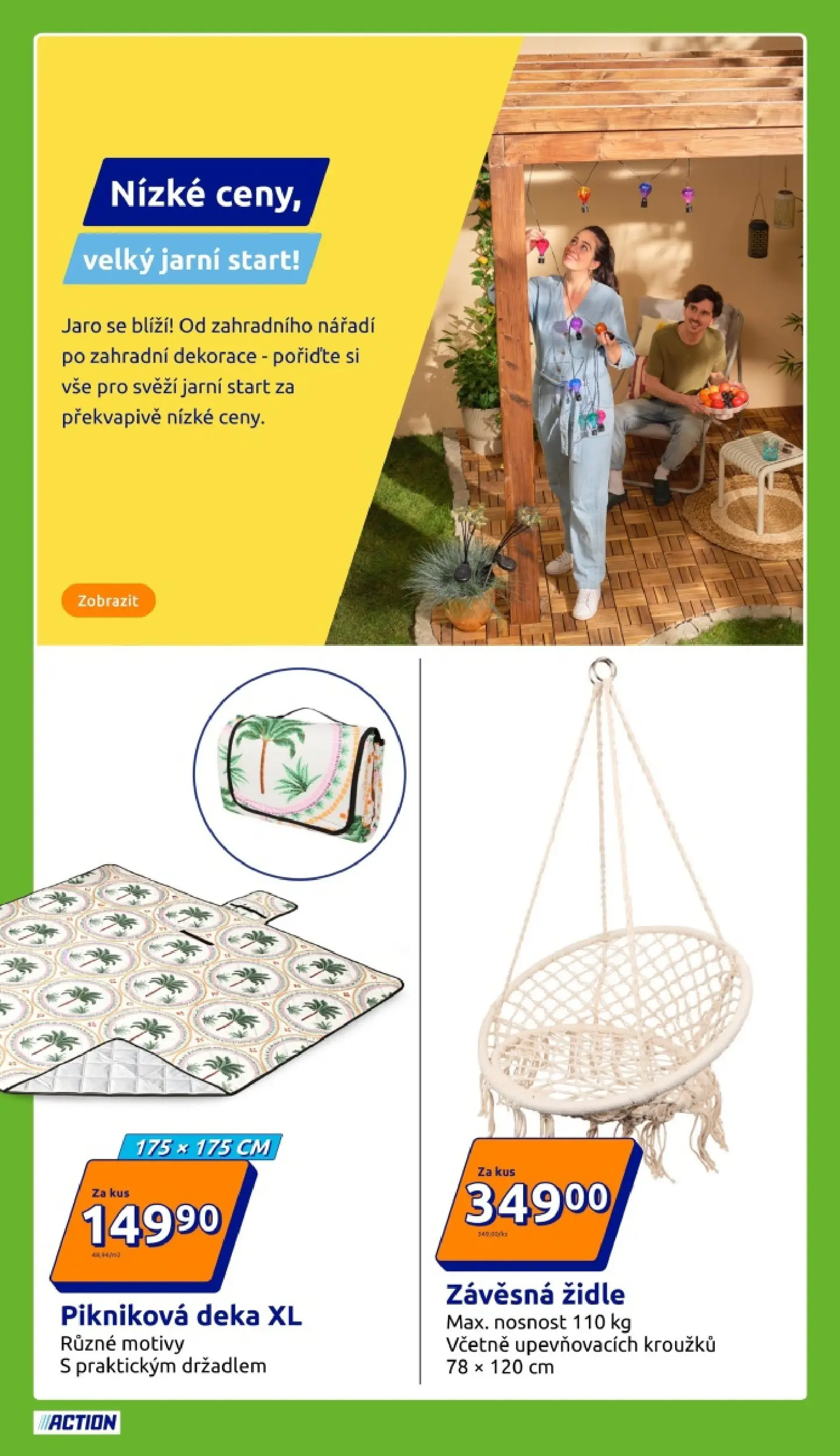 Action leták od 06.05.2026 - Akční leták online | Strana: 15 | Produkty: Nářadí, Židle, Pikniková deka, Dekorace