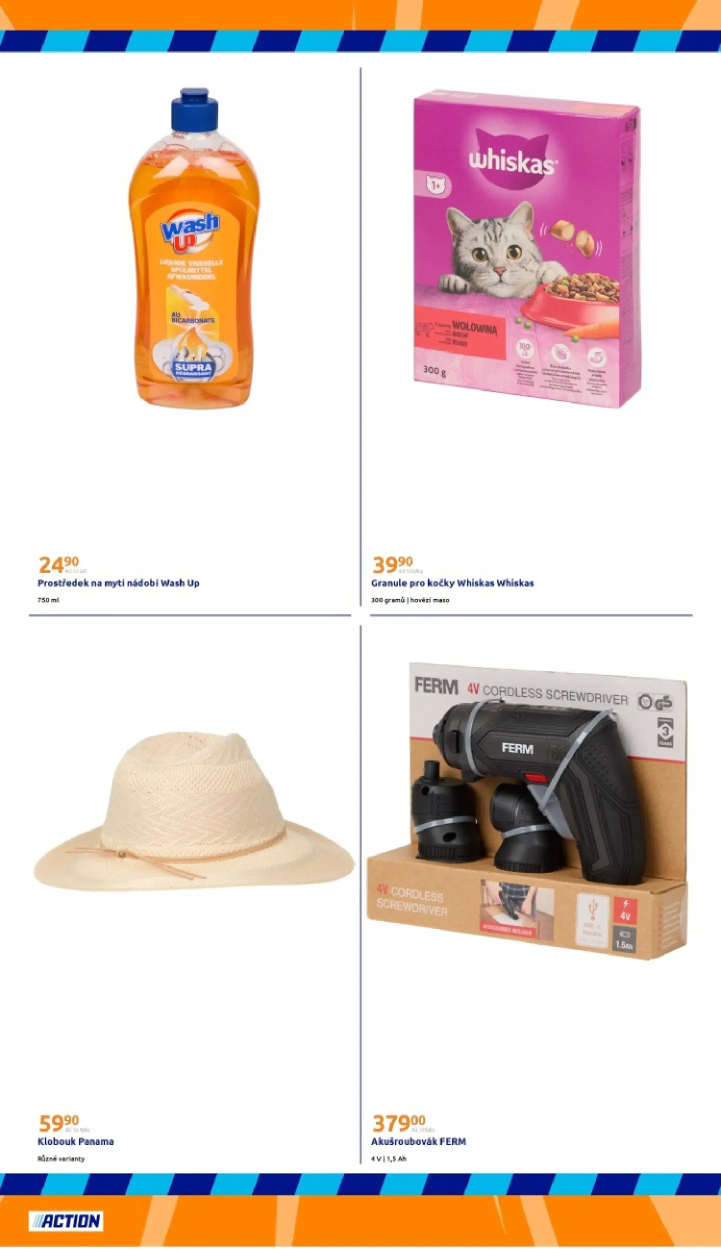 Action leták od 06.05.2026 - Akční leták online | Strana: 21 | Produkty: Hovězí, Whiskas, Klobouk, Granule pro kočky