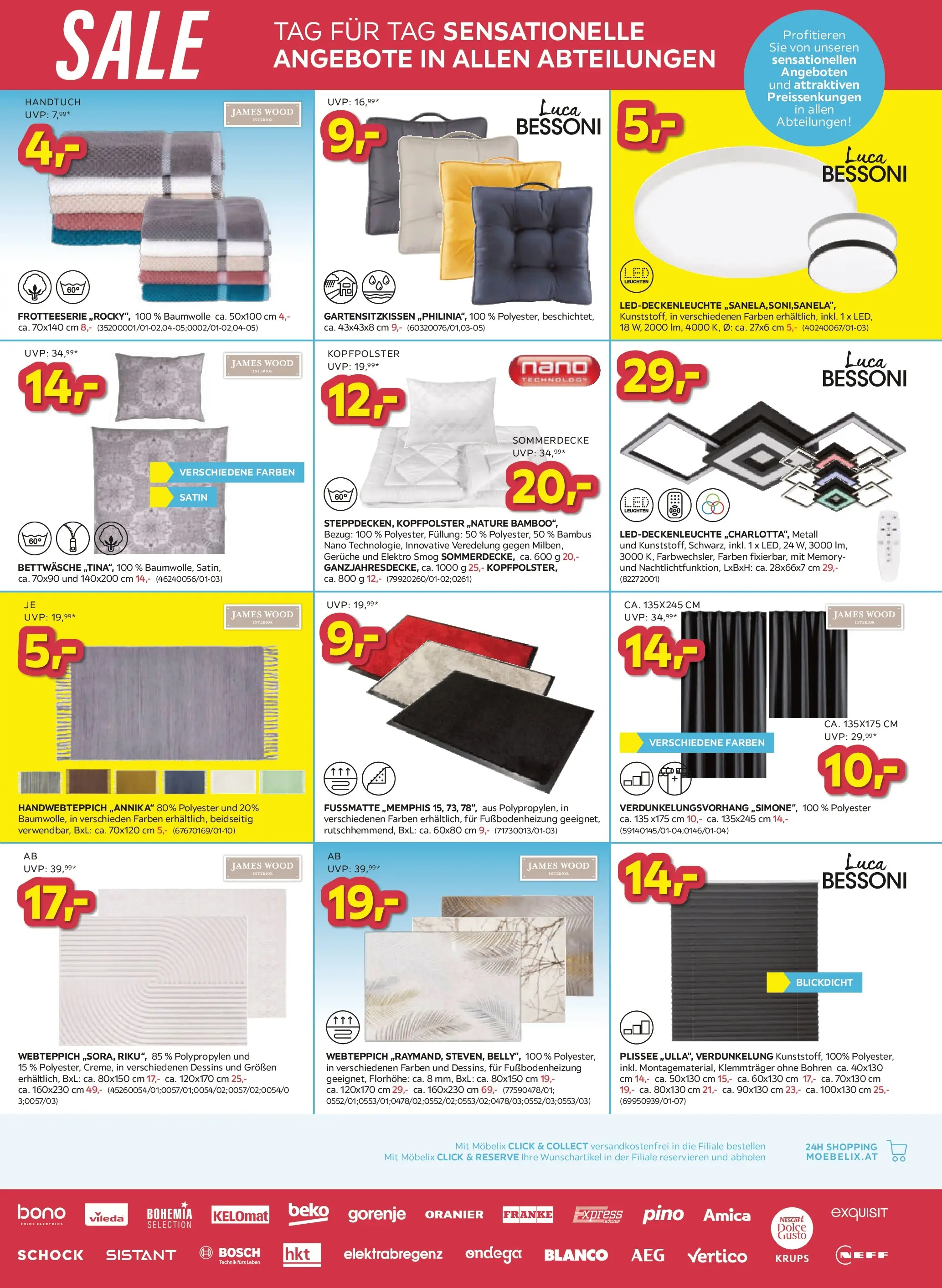 Möbelix - Flash Sale von 04.05.2026 - Aktuelle Angebote | Seite: 7