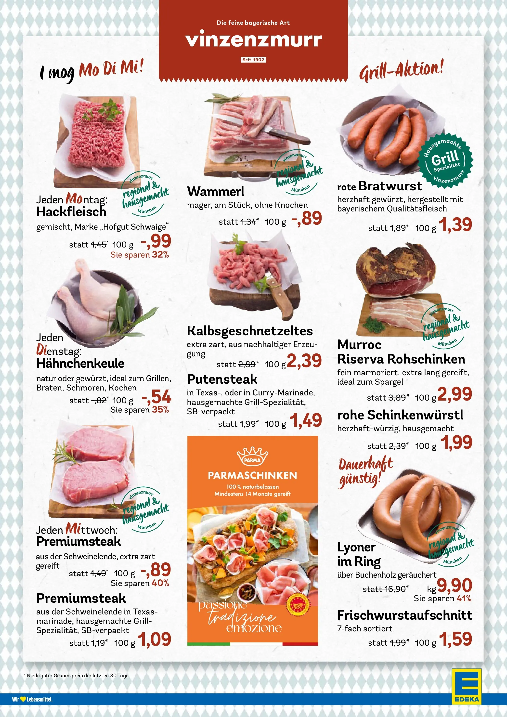 Angebote - E xpress: Wochenangebote (ab 10.05.2026) zum Blättern | Seite: 4 | Produkte: Grill, Bratwurst, Spargel, Hackfleisch