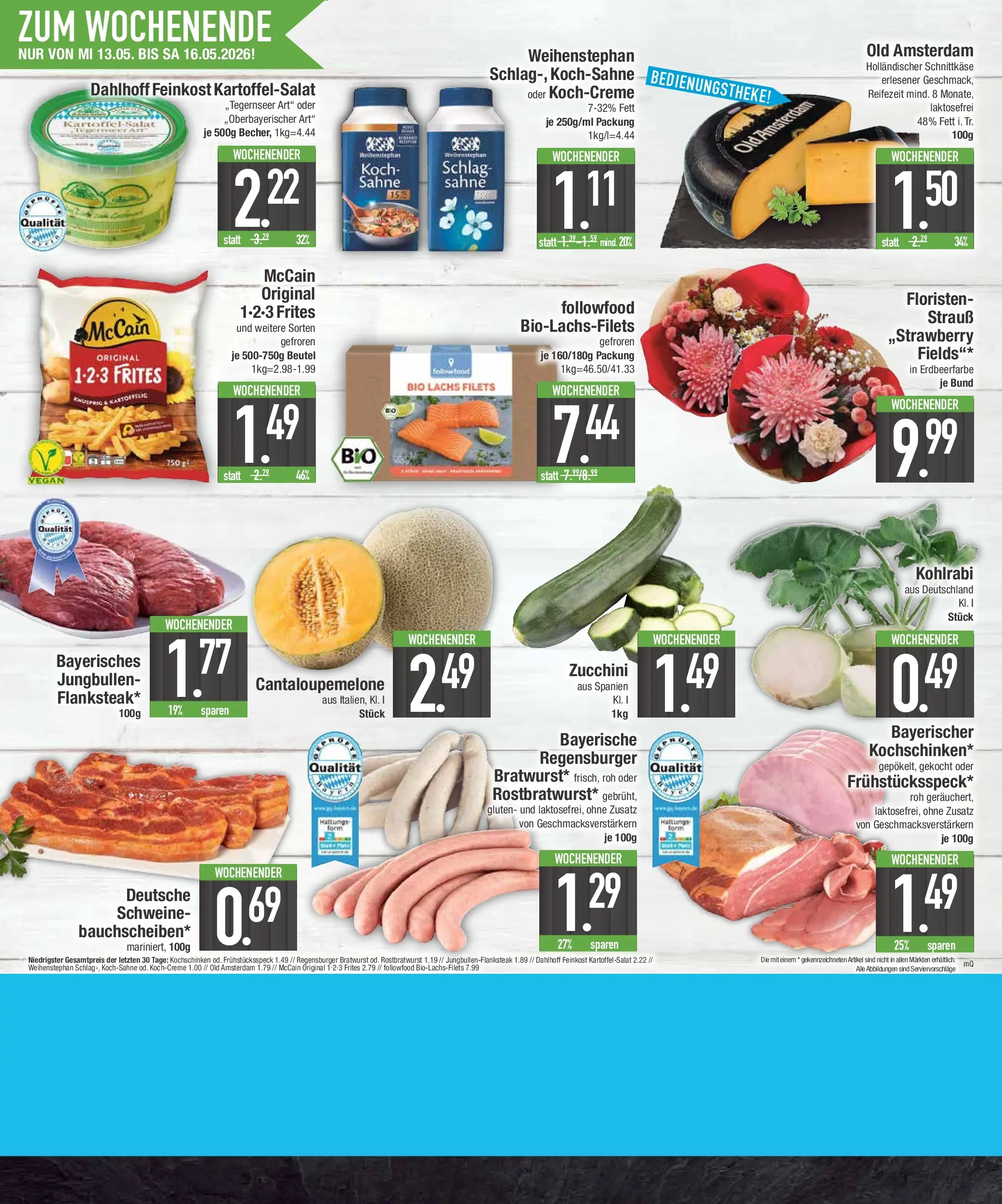 E center Prospekt Bad Reichenhall	 (ab 10.05.2026) zum Blättern | Seite: 20 | Produkte: Kohlrabi, McCain, Lachs, Zucchini