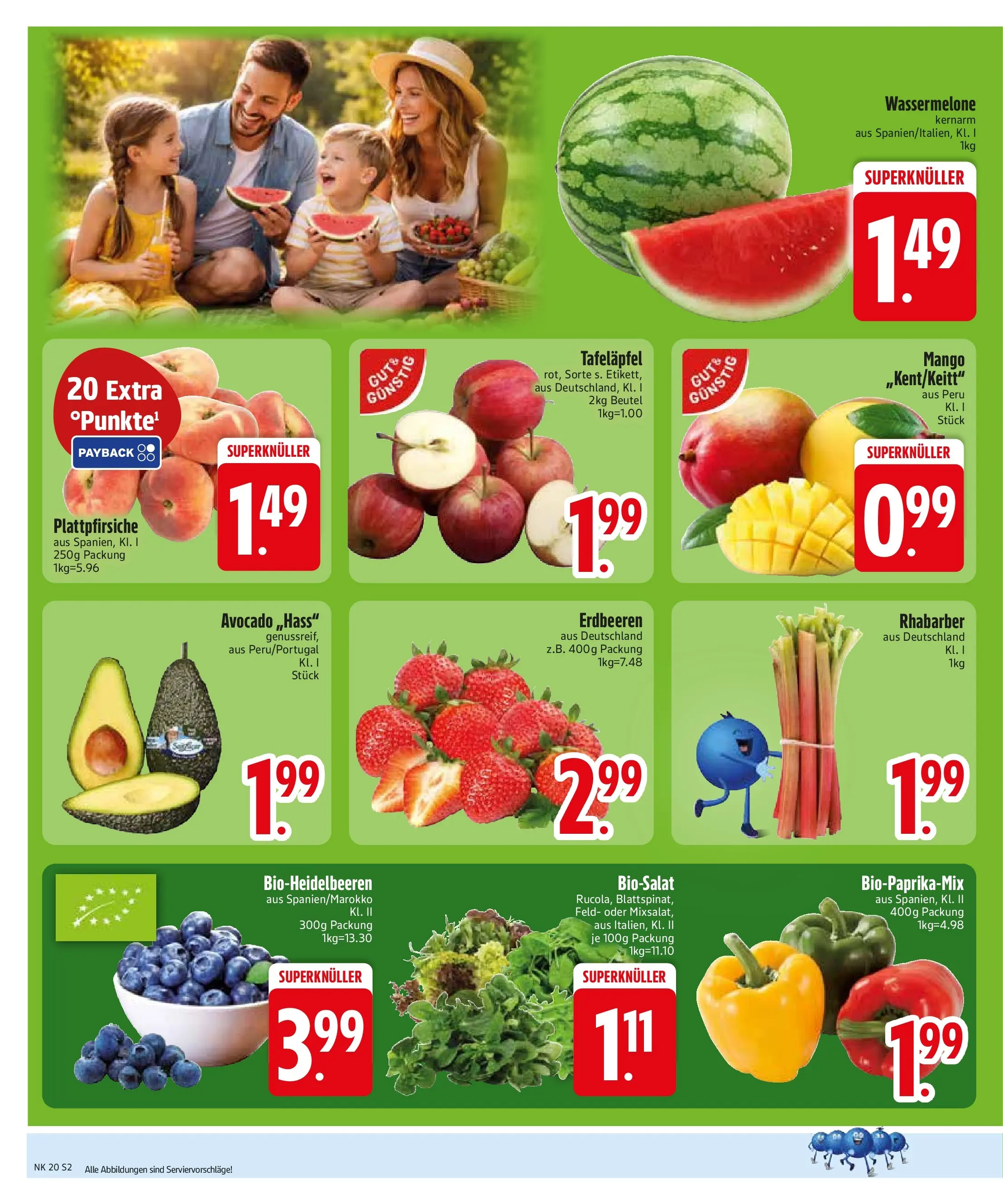 Edeka prospekt Neusäß-Steppach	 (ab 10.05.2026) » Angebote Online | Seite: 4 | Produkte: Avocado, Mango, Rhabarber, Erdbeeren