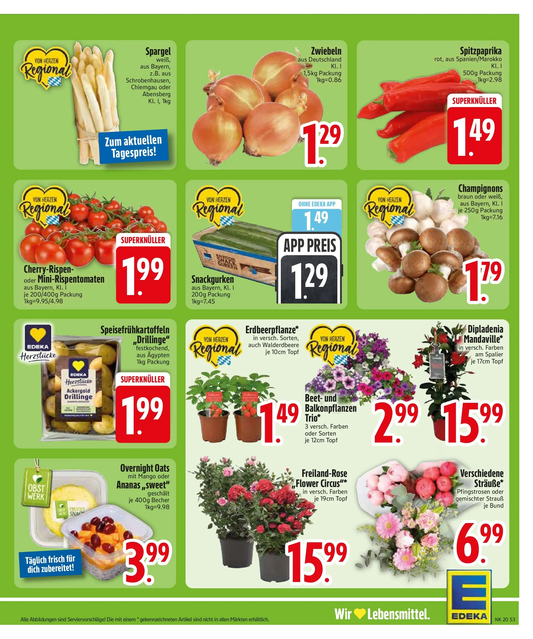 Edeka prospekt Neusäß-Steppach	 (ab 10.05.2026) » Angebote Online | Seite: 5 | Produkte: Ananas, Spargel, Obst, Mango