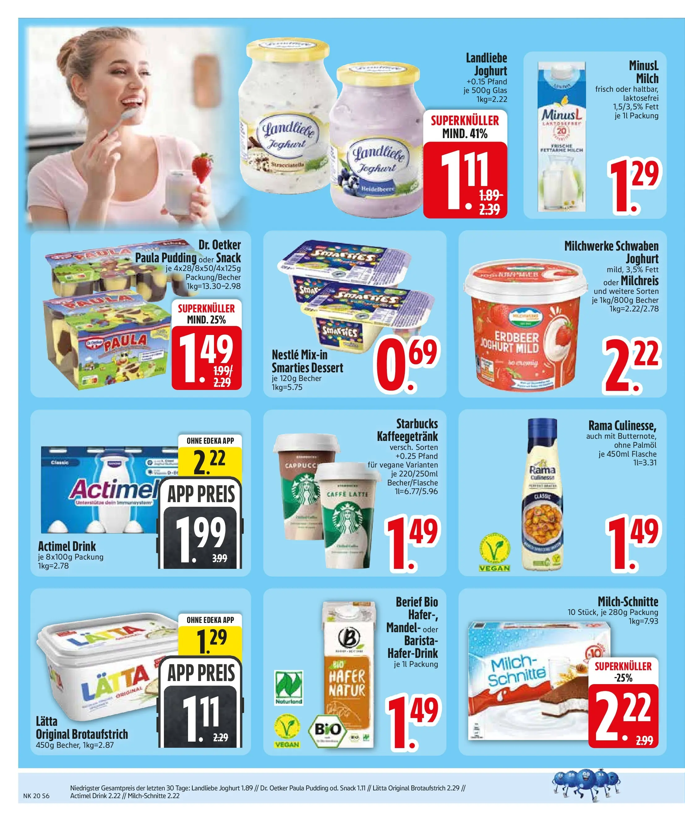 Edeka prospekt Neusäß-Steppach	 (ab 10.05.2026) » Angebote Online | Seite: 8 | Produkte: Rama, Joghurt, Smarties, Landliebe joghurt