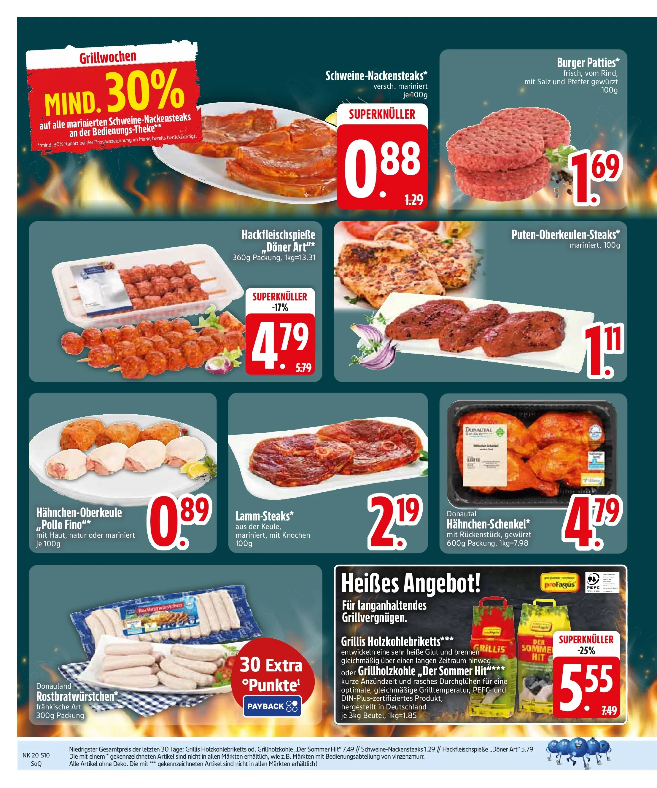 Edeka prospekt Trostberg	 (ab 10.05.2026) » Angebote Online | Seite: 12 | Produkte: Burger, Salz, Pfeffer