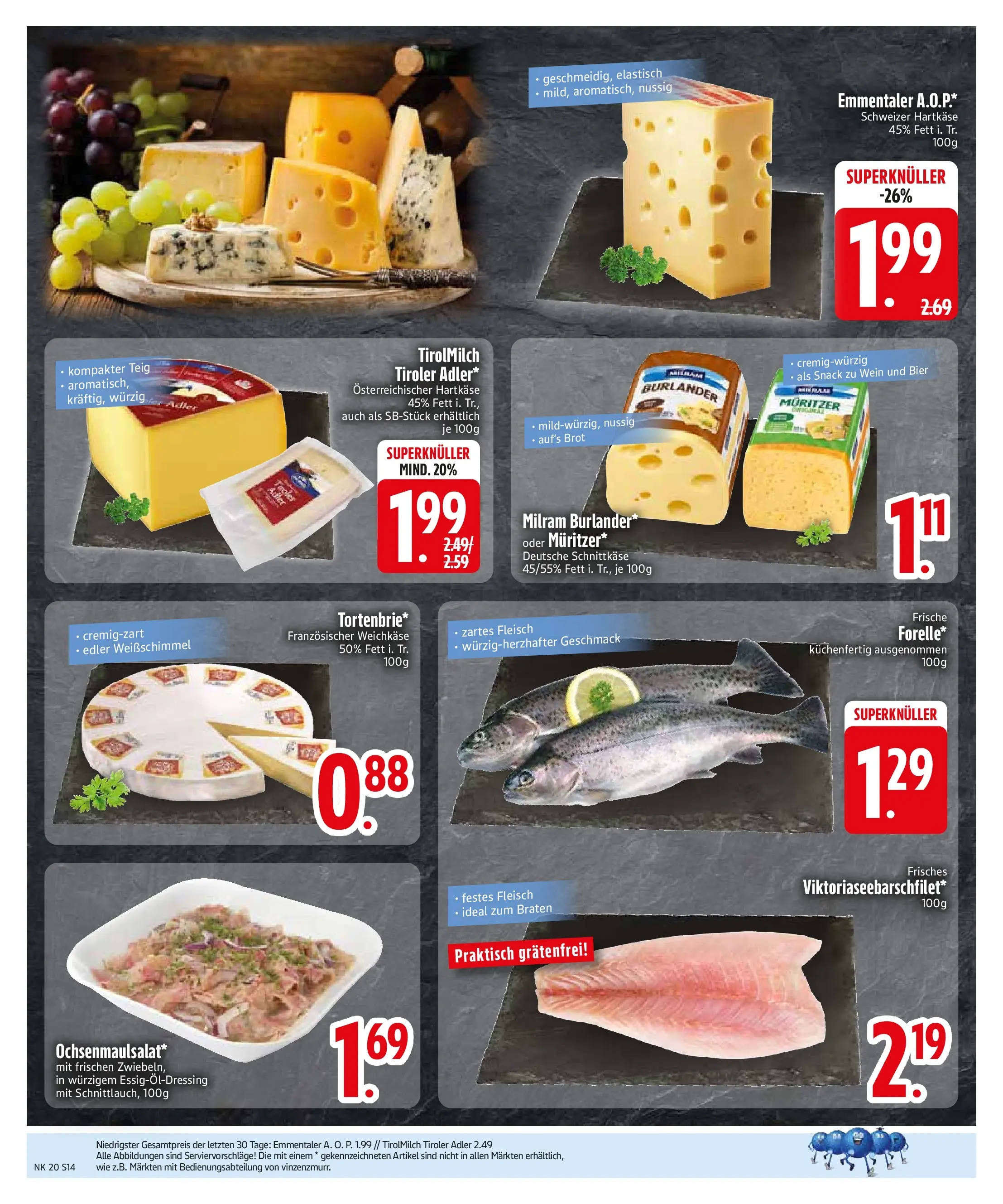 Edeka prospekt Neusäß-Steppach	 (ab 10.05.2026) » Angebote Online | Seite: 16 | Produkte: Milram, Brot, Wein, Fleisch