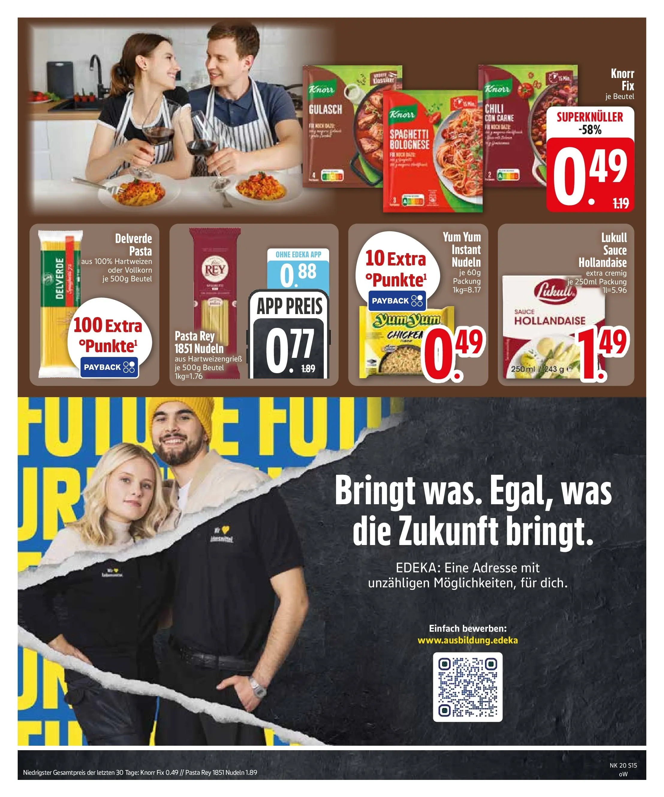 Edeka prospekt Murnau	 (ab 10.05.2026) » Angebote Online | Seite: 17 | Produkte: Knorr, Gulasch, Chili, Pasta