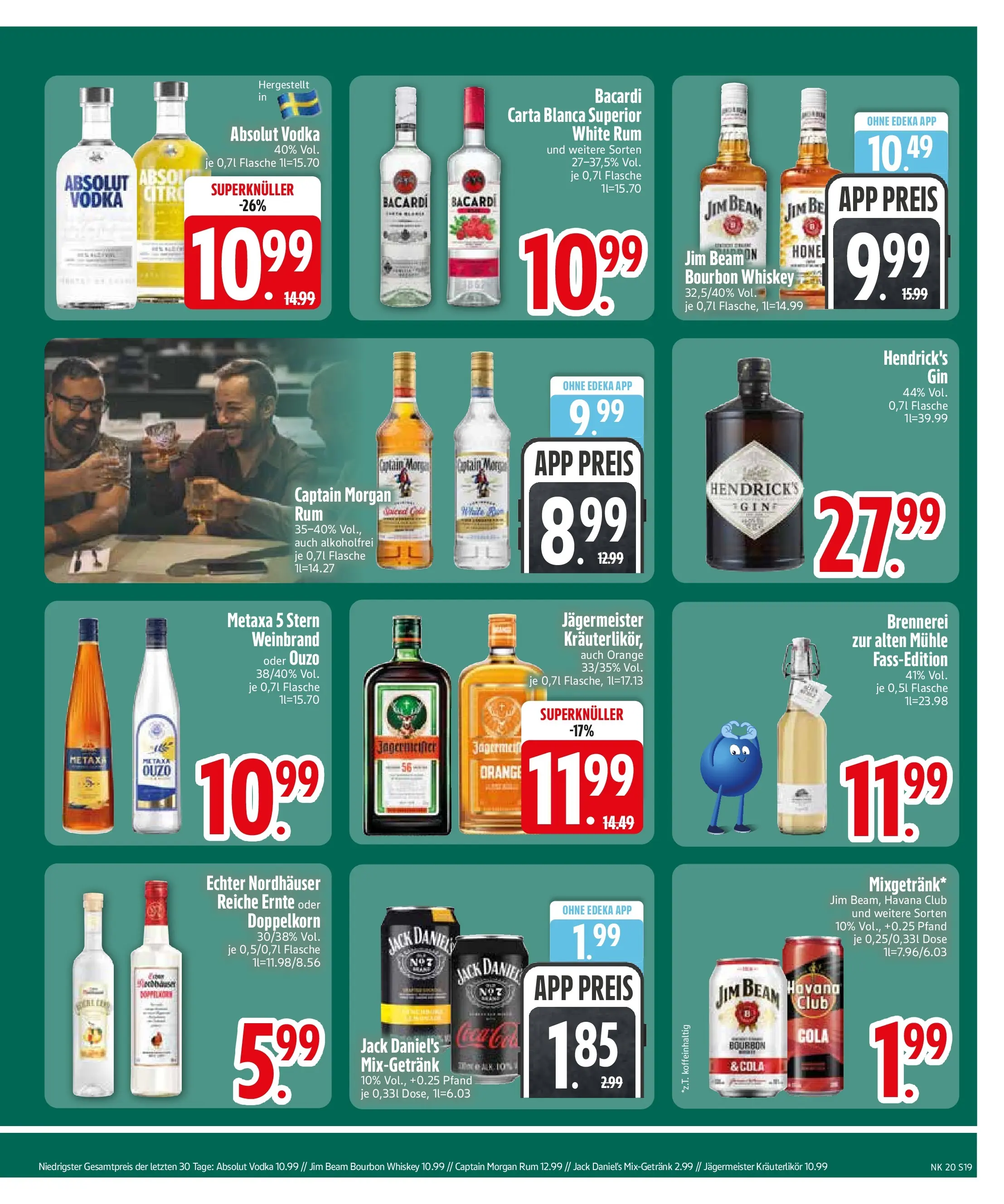 Edeka prospekt Neusäß-Steppach	 (ab 10.05.2026) » Angebote Online | Seite: 21 | Produkte: Rum, Jägermeister, Bourbon, Whiskey