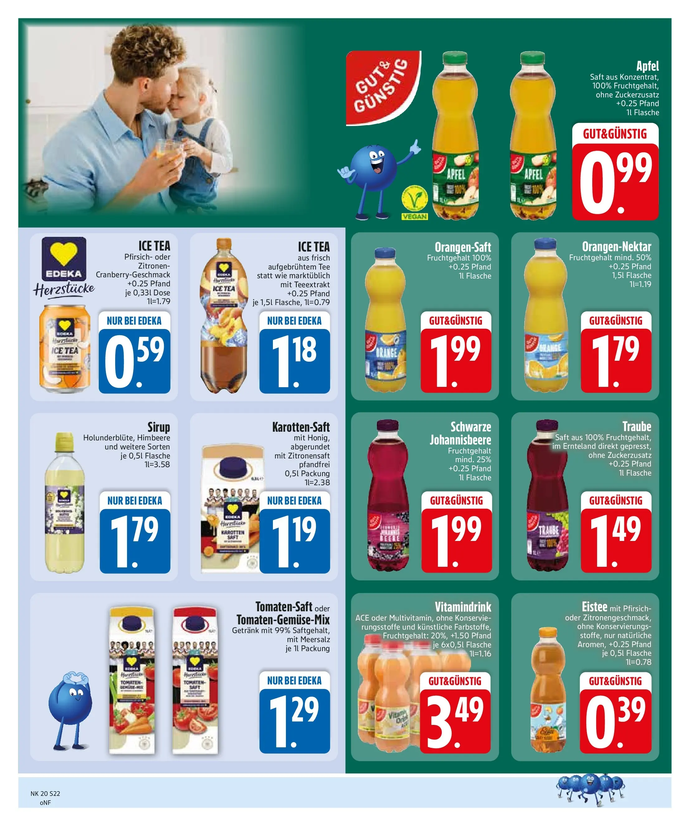Edeka prospekt Neusäß-Steppach	 (ab 10.05.2026) » Angebote Online | Seite: 24 | Produkte: Orangensaft, Apple, Tee, Zitronen