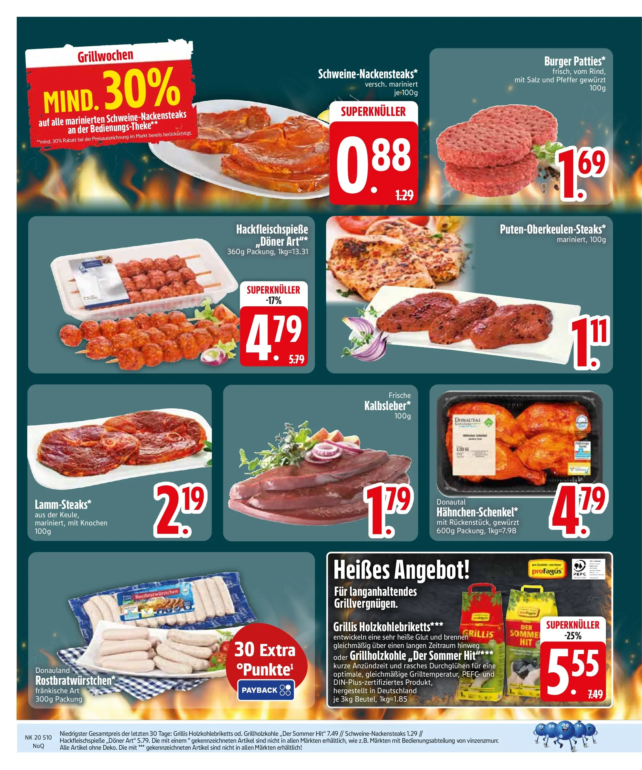 Edeka prospekt Neusäß-Steppach	 (ab 10.05.2026) » Angebote Online | Seite: 12 | Produkte: Burger, Salz, Pfeffer